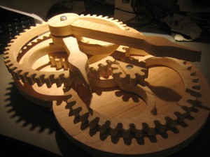 Hand-Made-Wooden-Clock