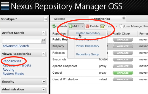 nexus repository oss download